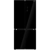 Frigo américain side-by-side Heinner HSBS-M515MDINVHGBKE – 515 L – No Frost – Inverter – verre noir