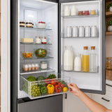 Frigo congélateur Heinner HCNF-HM293INVXE – 293 L – No Frost – Inverter – inox – 5 ans de garantie