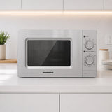 Micro-ondes Heinner HMW-MD20MSL – pose libre – 20 litres – 700W – argent