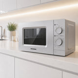 Micro-ondes Heinner HMW-MD20MSL – pose libre – 20 litres – 700W – argent