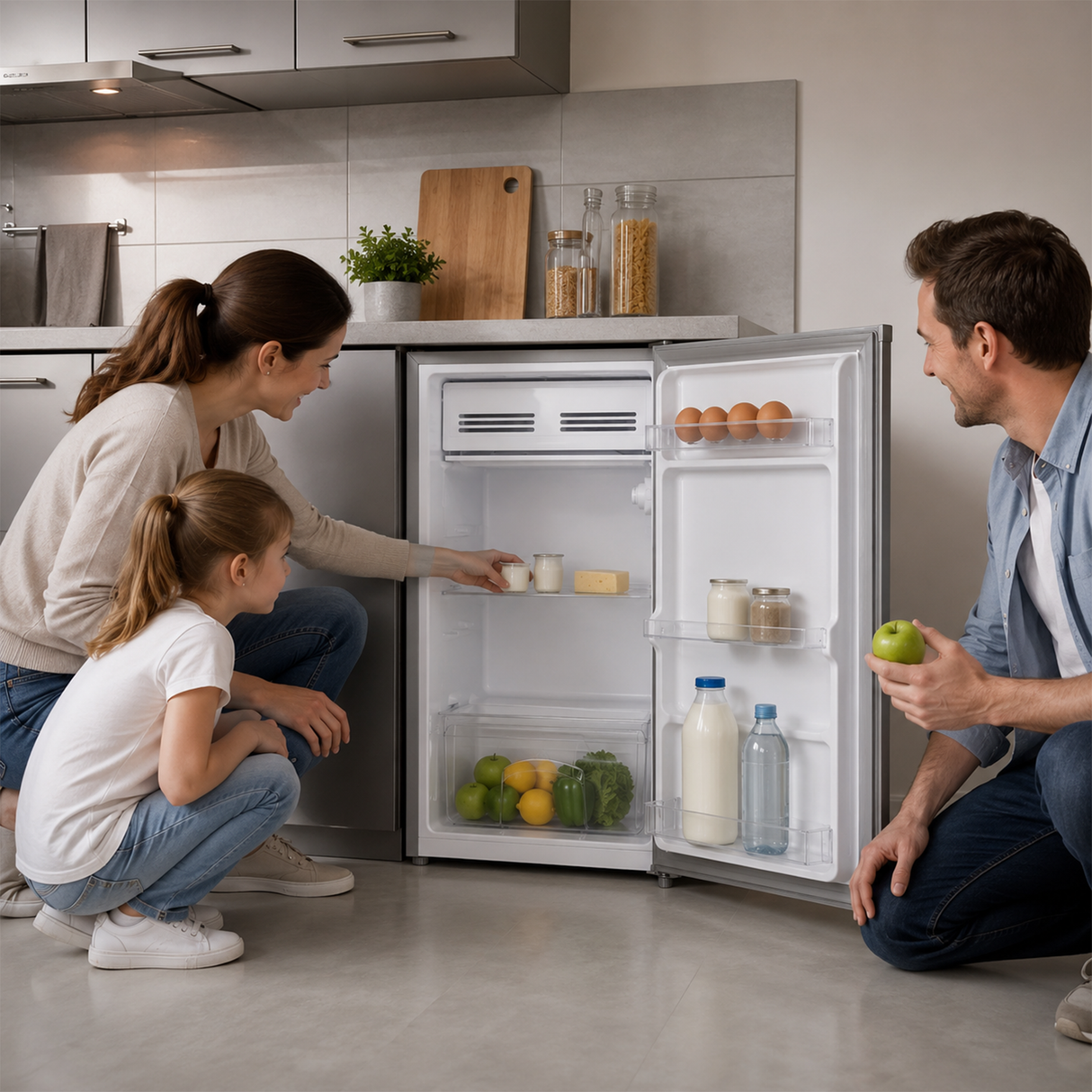 Frigo table top Heinner HF-HM90INVSE – 90 litres