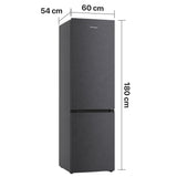 Frigo congélateur Heinner HCNF-HM253INVDGE – 253 litres – No Frost – classe énergétique E – anthracite