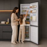 Frigo congélateur Heinner HCNF-HM253INVDGE – 253 litres – No Frost – classe énergétique E – anthracite