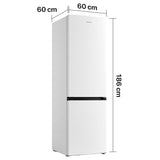 Frigo congélateur Heinner HCNF-HM293INVE – 293 litres – No Frost – inverter – classe énergétique E – blanc