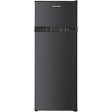 Frigo congélateur Heinner HF-H2206DGE++ – 206 L – Thermostat réglable – Éclairage LED – Porte réversible – Anthracite