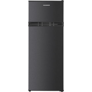 Frigo congélateur Heinner HF-H2206DGE++ – 206 L – Thermostat réglable – Éclairage LED – Porte réversible – Anthracite