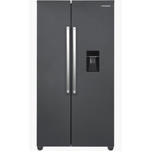 Frigo américain avec distributeur d’eau Heinner HSBS-HM529NFINVDGWDE++ – 529 L – No Frost – compresseur inverter – Anthracite