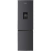 Frigo congélateur anthracite Heinner HCNF-HM291INVDGWDE++ – 291 L – No Frost avec Distributeur d’eau – Pose libre