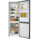 Frigo congélateur anthracite Heinner HCNF-HM291INVDGWDE++ – 291 L – No Frost avec Distributeur d’eau – Pose libre