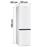 Frigo congélateur Heinner HCNF-HM293INVD – 293 litres – No Frost – inverter – classe énergétique D – blanc