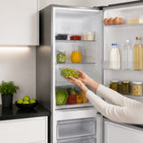 Frigo congélateur Heinner HCNF-HM293INVXD – 293 litres – No Frost – inverter – classe énergétique D – inox