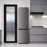 Frigo congélateur Heinner HCNF-HM253INVXD – 253 L – Total No Frost – compresseur inverter – Classe énergétique D – Commande électronique avec Thermostat réglable – Éclairage LED – inox – 5 ans de garantie