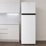 Frigo avec compartiment congélateur Heinner HF-HM248INVE++ – 248 L – compresseur inverter – Classe énergétique E – Thermostat réglable – Éclairage LED – Blanc – 5 ans de garantie