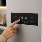 Frigo américain Heinner HSBS-M548NFINVXE – 548 litres – No Frost – inverter – classe énergétique E – inox
