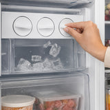 Frigo américain Heinner HSBS-M548NFINVXE – 548 litres – No Frost – inverter – classe énergétique E – inox
