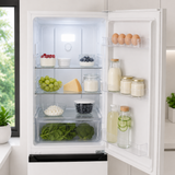Frigo congélateur Heinner HCNF-HM253INVD – 253 L – Total No Frost – compresseur inverter – Classe énergétique D – Commande électronique avec Thermostat réglable – Éclairage LED – Blanc – 5 ans de garantie