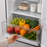 Frigo congélateur Heinner HCNF-M330INVSE – 330 litres – No Frost – inverter – classe énergétique E – argent