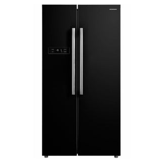 Frigo américain Heinner HSBS-M548NFINVBKE – 548 litres – No Frost – inverter – classe énergétique E – noir
