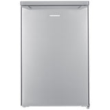 Frigo table top Heinner HF-HM127SE++ – 127 L – Thermostat réglable – Éclairage LED – Automatique Dégivrage – Porte réversible – Argent – 5 Ans de garantie