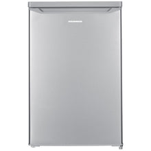 Frigo table top Heinner HF-HM127SE++ – 127 L – Thermostat réglable – Éclairage LED – Automatique Dégivrage – Porte réversible – Argent – 5 Ans de garantie