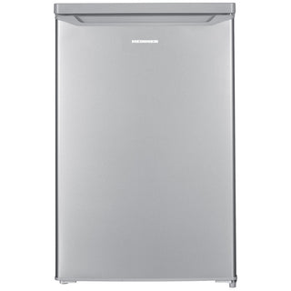 Frigo table top Heinner HF-HM127SE++ – 127 L – Thermostat réglable – Éclairage LED – Automatique Dégivrage – Porte réversible – Argent – 5 Ans de garantie