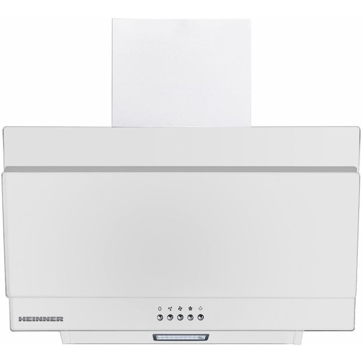 Heinner DCH-350RGWH Schuine Afzuigkap 60 cm – 276,6 m³/u – 3 Snelheidsstanden – Push-knopbediening