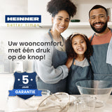 Heinner DCH-650GX afzuigkap – wandschouw – 60 cm – 3 snelheden – foto 6