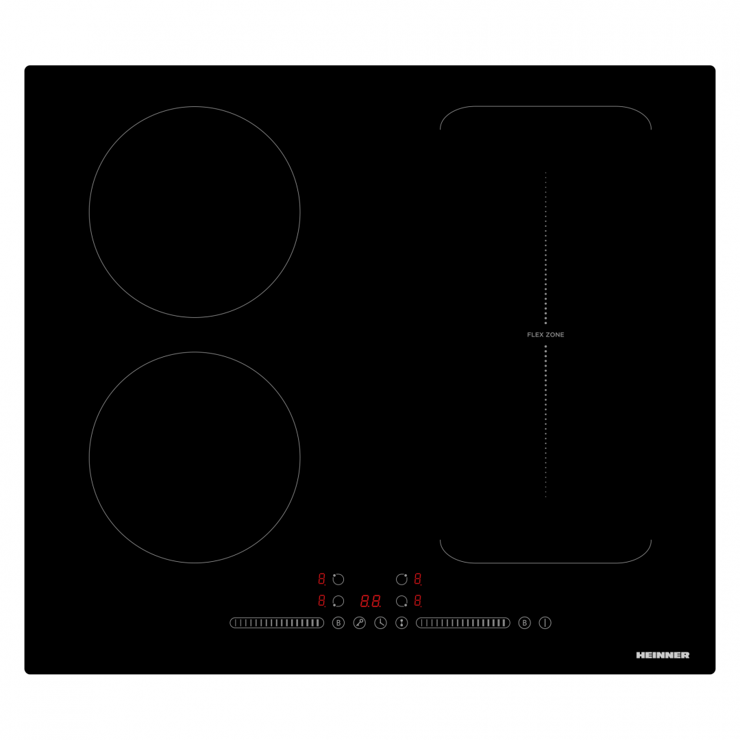 Heinner HBHI-M4ZB1FXTC Inbouw Inductiekookplaat – 4 Kookzones – Touchbediening