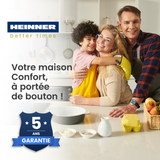 Heinner afzuigkap HBIH-MD600BK – inbouw – 52 cm – 3 snelheden – zwart – foto 6