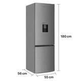 Heinner HC-HM260XWDE++ Koel-vriescombinatie 260 L – Waterdispenser
