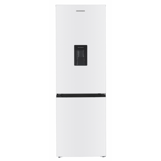Réfrigérateur-congélateur avec distributeur d’eau Heinner HC-HM313WDE++ – 313 L – Classe énergétique E – Thermostat réglable – Éclairage LED – Porte réversible – Blanc – 5 Ans de garantie