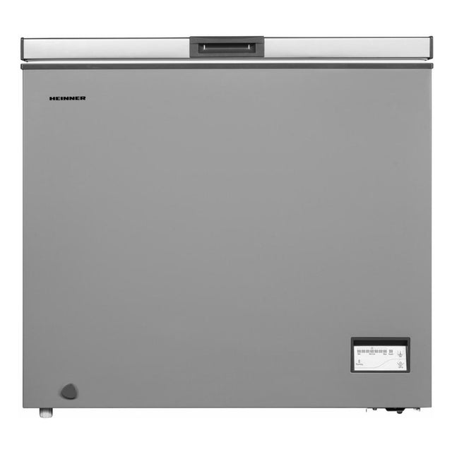 Heinner HCF-205NHSE vrieskist – 198 liter – energielabel E – zilver