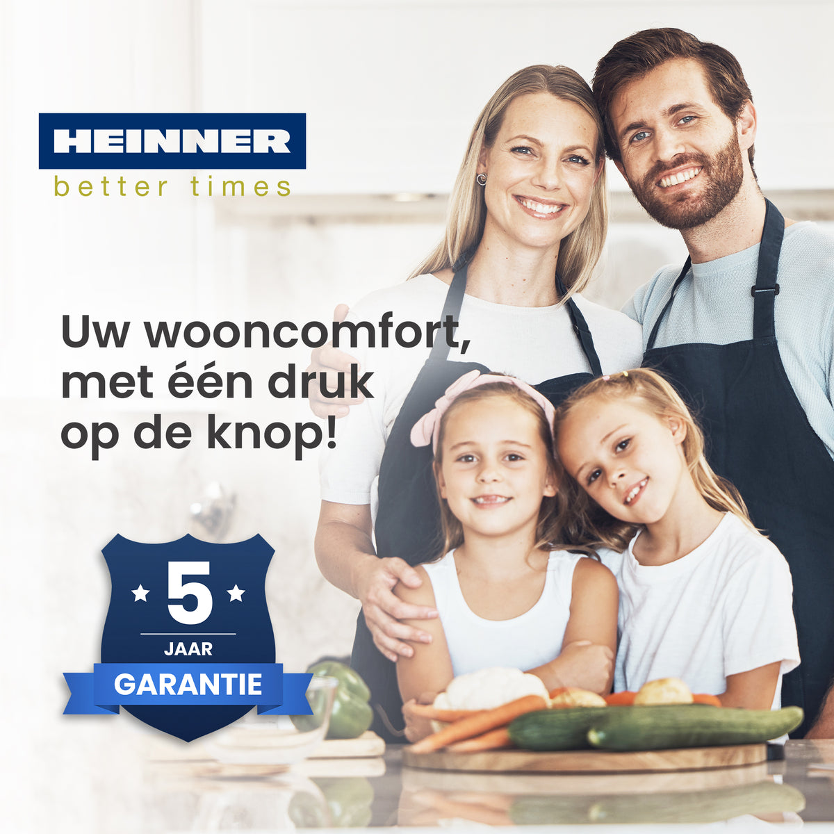 Heinner afzuigkap HDCH-6060RGBK – 60 cm – 3 snelheden – touch bediening – zwart – foto 6