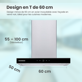 Heinner afzuigkap HDCH-F4560TIX – 60 cm – 3 snelheden – touch bediening – foto 5