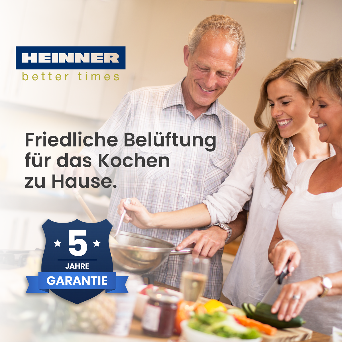 Heinner afzuigkap HDCH-MD90TIX – wandschouw – 90 cm – 4 snelheden – touch bediening – foto 6