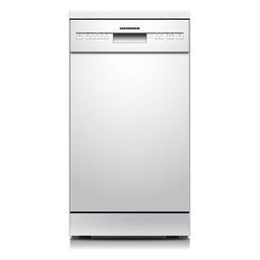 Heinner Freestanding Dishwasher HDW-FSM45510WE – 10 place settings – AquaStop – energy class E – white – product photo