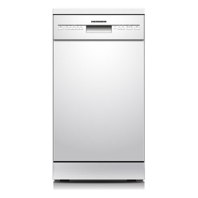Heinner HDW-FSM45510WE vrijstaande vaatwasser – 10 couverts – AquaStop – energielabel E – wit