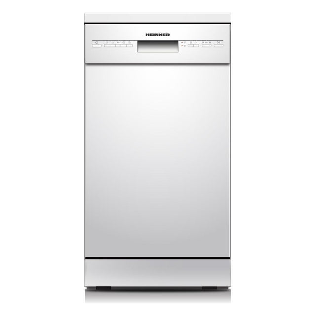 Heinner Freestanding Dishwasher HDW-FSM45510WE – 10 place settings – AquaStop – energy class E – white – product photo