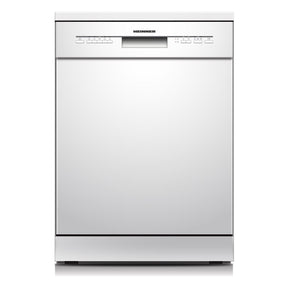 Lave-vaisselle pose libre Heinner HDW-FSM60514WE – 14 couverts – AquaStop – classe énergétique E – blanc – photo du produit