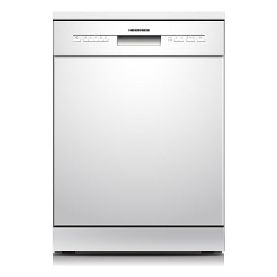 Heinner Freestanding Dishwasher HDW-FSM60514WE – 14 place settings – AquaStop – energy class E – white