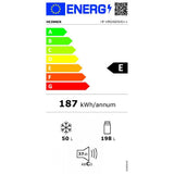 Energielabel Heinner HF-HM248INVE++ Koelkast met Vriesvak – 248 L – Inverter Compressor – Energieklasse E – Inste