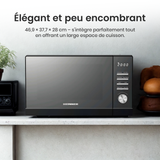 Heinner Microwave HMW-MD25DMRBK – 25 litres – 800 W – 8 automatic programmes – black – image 3