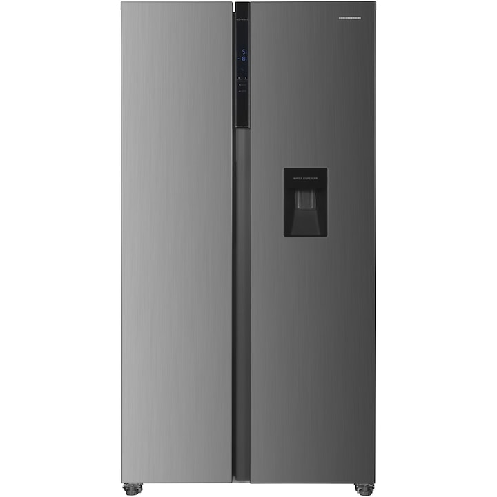 Heinner HSBS-HM529NFXWDE++ Amerikaanse Koelkast 529L – Waterdispenser