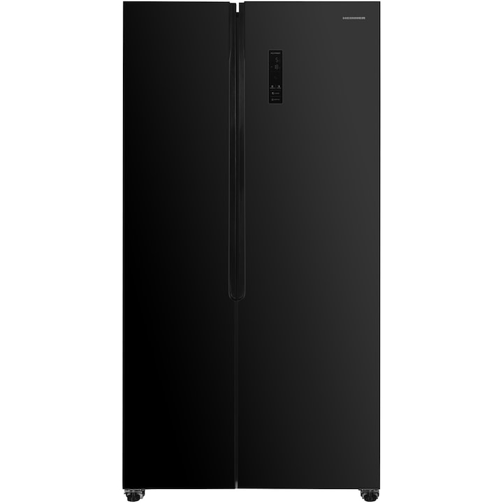 Heinner HSBS-HM532NFGBKE++ Amerikaanse Koelkast 532L – Waterdispenser