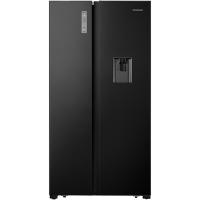 Heinner Amerikaanse koelkast HSBS-HS519NFBKWDE – 519L – waterdispenser – zwart
