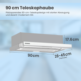 Heinner HTCH-490IX cooker hood – energy class C – stainless steel – image 7