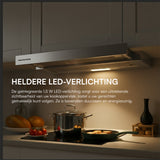 Heinner HTCH-MD400IX afzuigkap – energielabel B – inox – foto 3