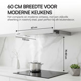 Heinner HTCH-MD400IX afzuigkap – energielabel B – inox – foto 5