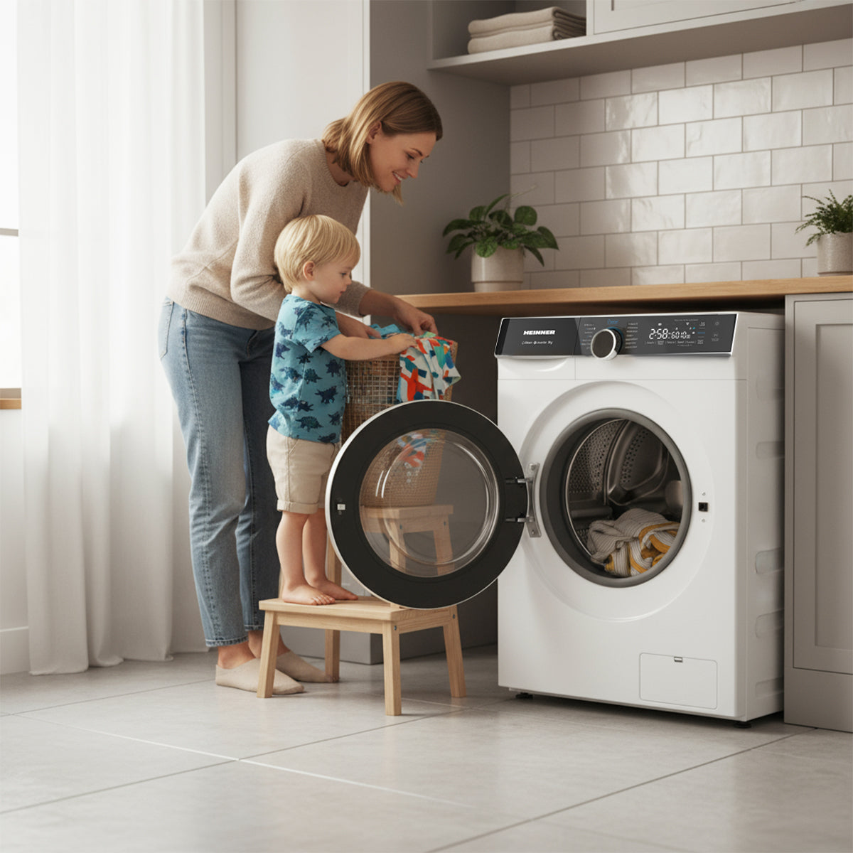 Heinner HWM-M914IVKA+++ Wasmachine 9 kg – 1400 RPM – foto 4