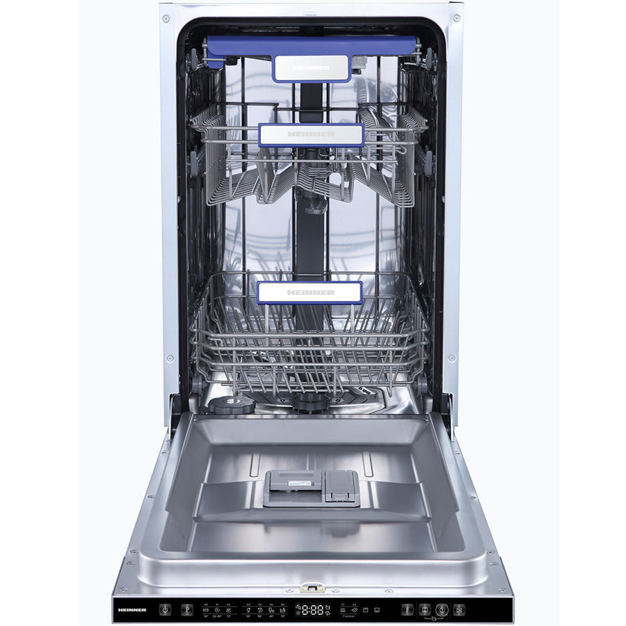 Heinner Integrated Dishwasher HDW-BIM45710A – 45 cm – 10 place settings – AquaStop – product photo